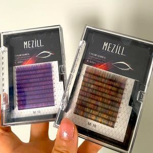 False eyelashes extension